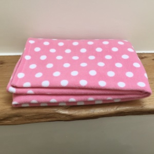 Pet Blanket Pink Dot - Gifts for Dog Lovers